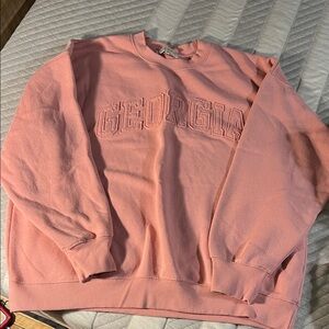 Georgia Peach Crew Neck Sweater